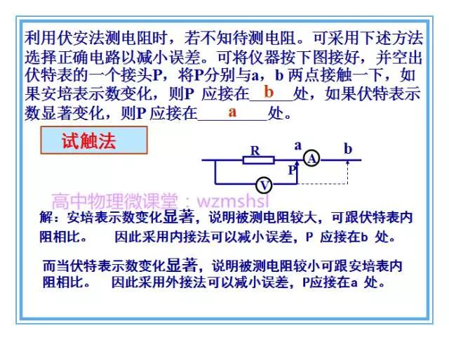 伏安特性曲線 高中物理